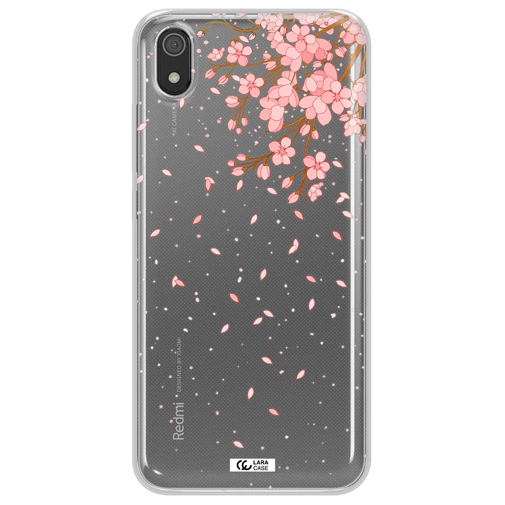 Sakura Fall Xiaomi Redmi 7A Clear TPU Case