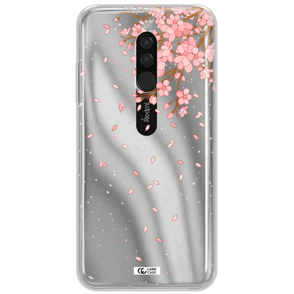 Sakura Fall Xiaomi Redmi 8 Clear Tpu Case