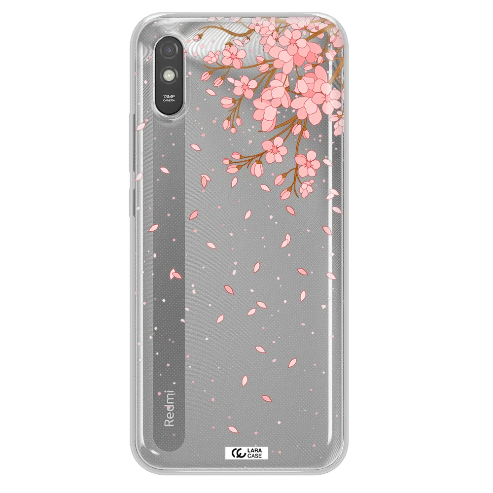 Sakura Fall Xiaomi Redmi 9A Clear TPU Case