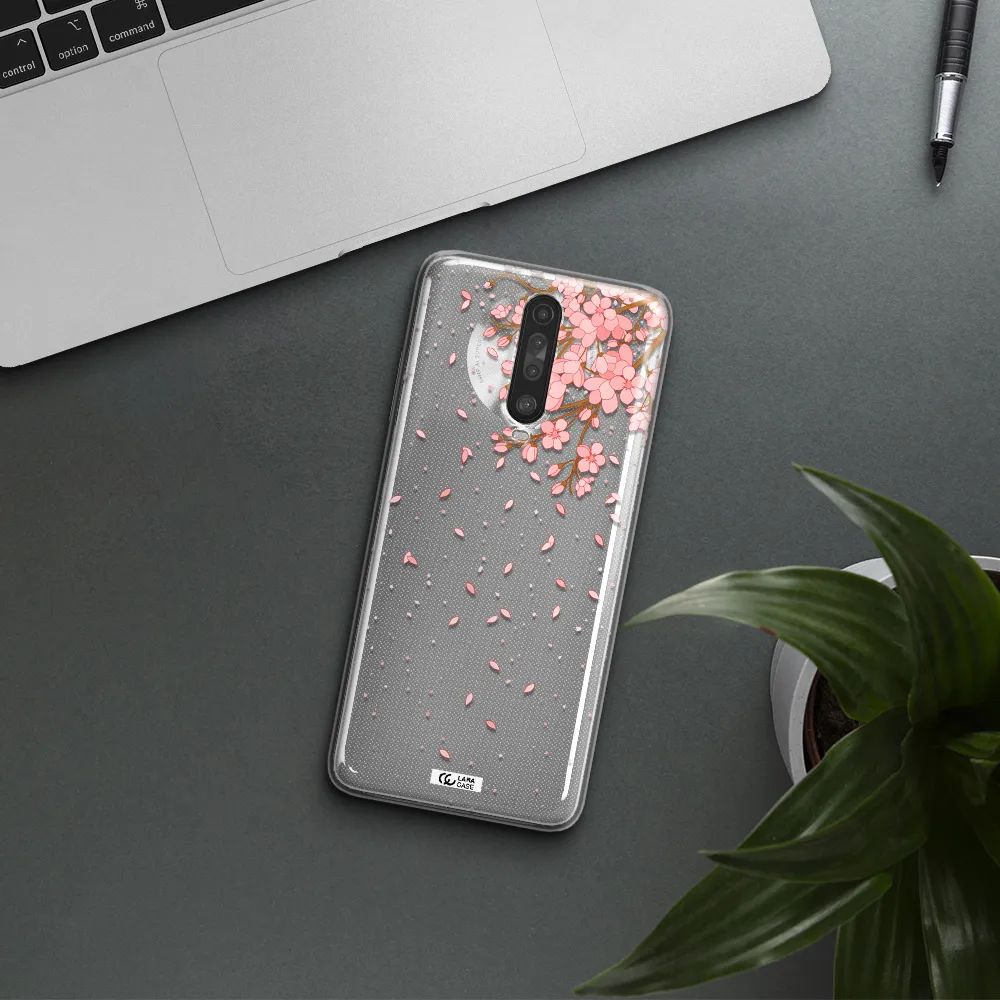 Sakura Fall Xiaomi Redmi K30 Clear TPU Case
