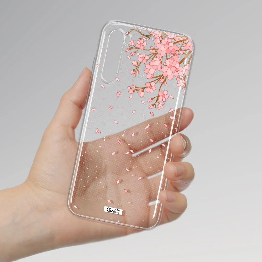Sakura Fall Xiaomi Redmi Note 8T Clear Tpu Case