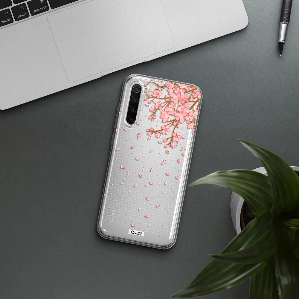 Sakura Fall Xiaomi Redmi Note 8T Clear Tpu Case
