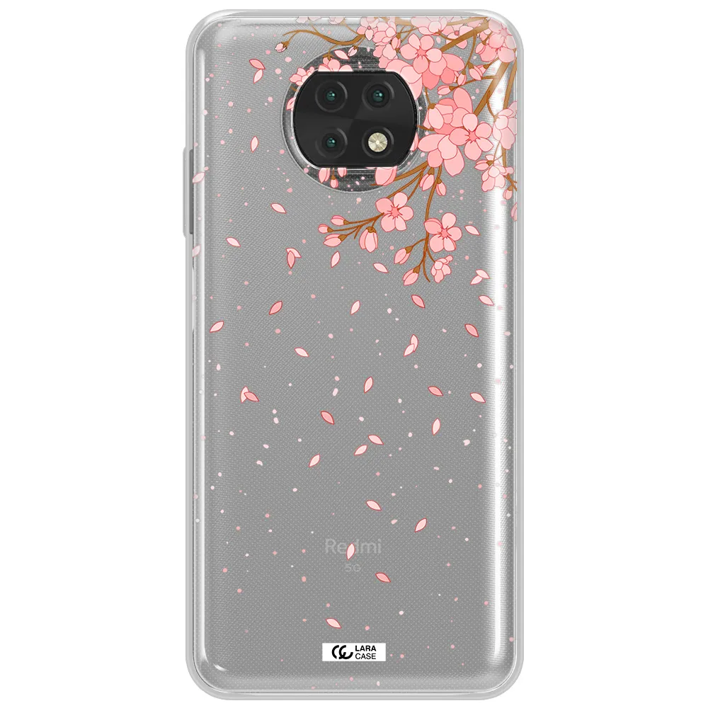 Sakura Fall Xiaomi Redmi Note 9T Clear Tpu Case