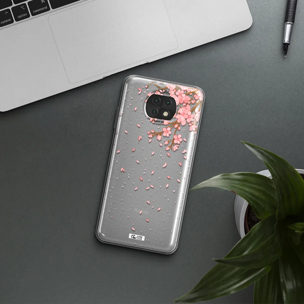 Sakura Fall Xiaomi Redmi Note 9T Clear Tpu Case