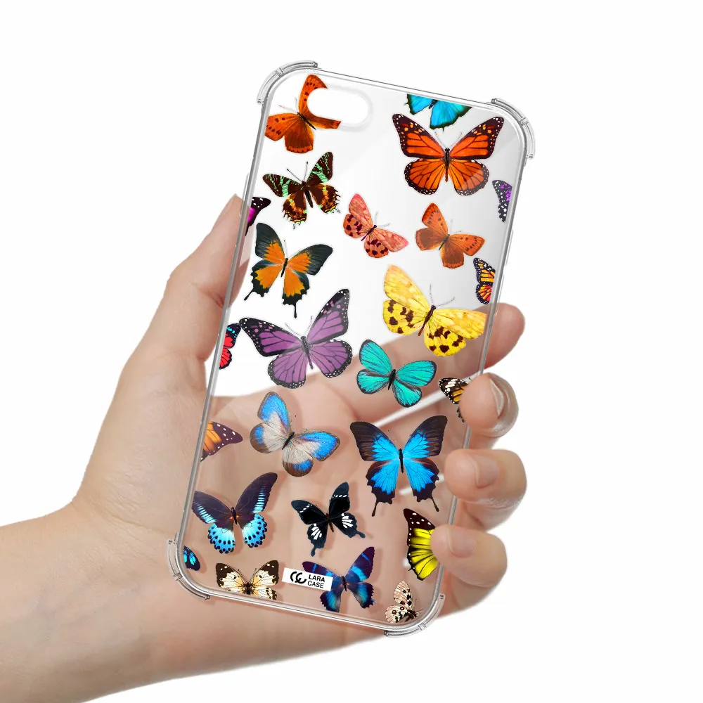 Colorful Butterflies Apple iPhone 6 Clear PC Case