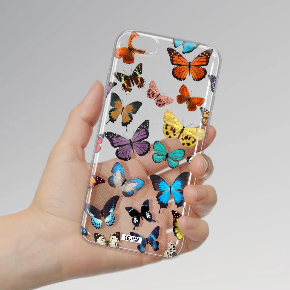 Colorful Butterflies Apple iPhone 6 plus Clear TPU Case