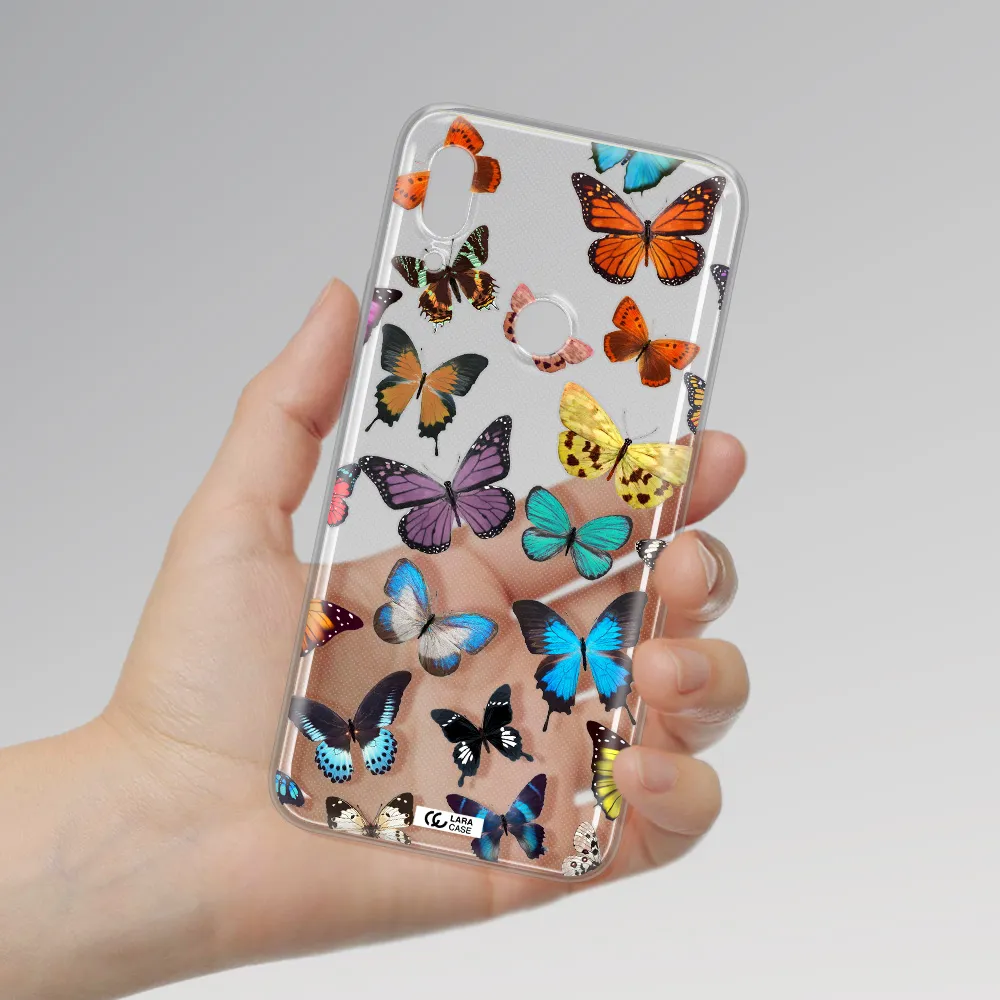 Colorful Butterflies Huawei P Smart Z Clear TPU Case