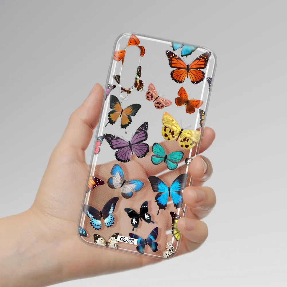 Colorful Butterflies Xiaomi Mi 9 Clear TPU Case