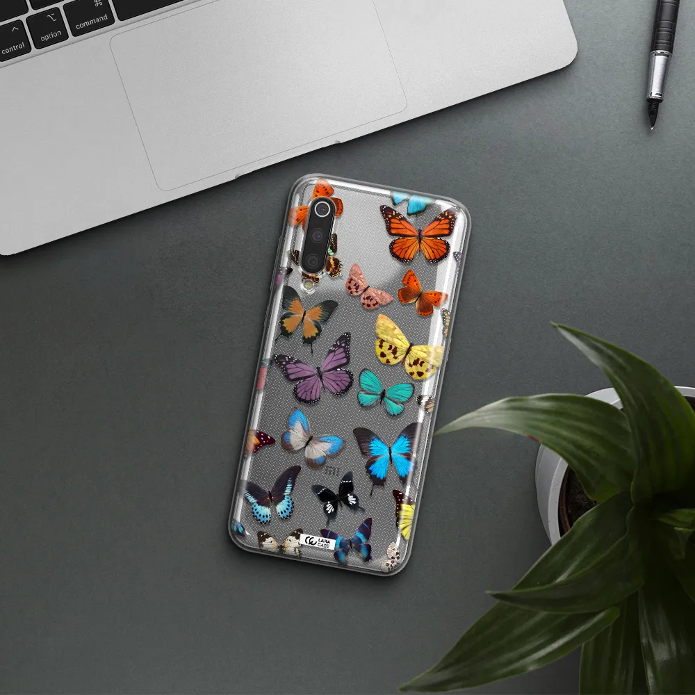 Colorful Butterflies Xiaomi Mi 9 Clear TPU Case
