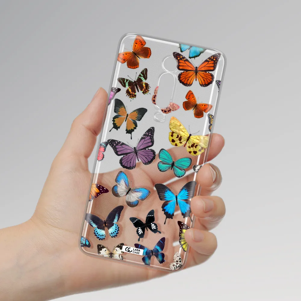 Colorful Butterflies Xiaomi Mi 9T Clear TPU Case