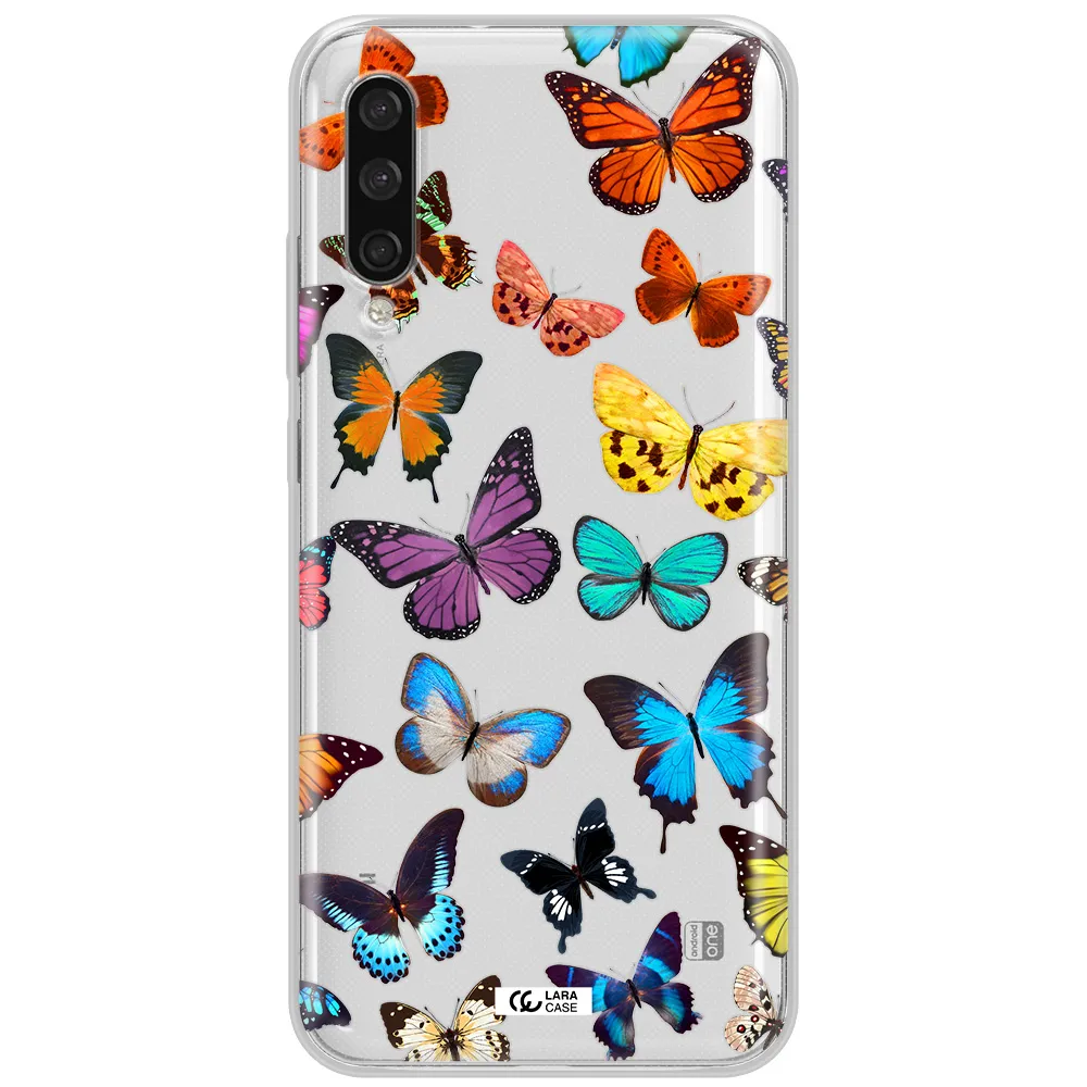 Colorful Butterflies Xiaomi Mi A3 Clear Tpu Case