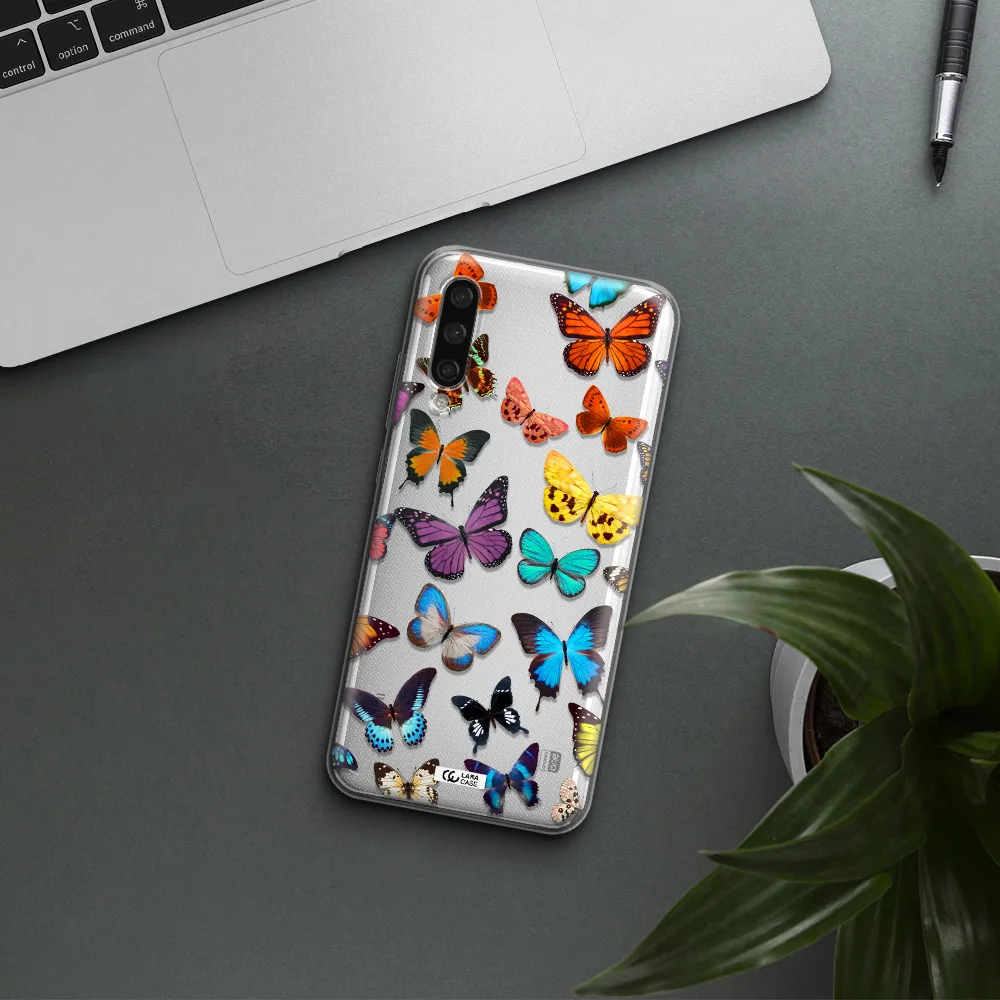 Colorful Butterflies Xiaomi Mi A3 Clear Tpu Case