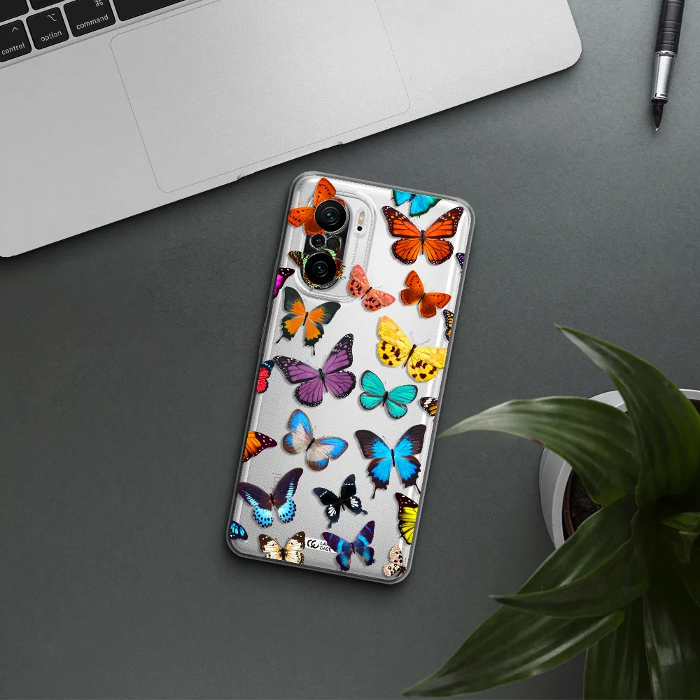Colorful Butterflies Xiaomi Poco F3 Clear Tpu Case