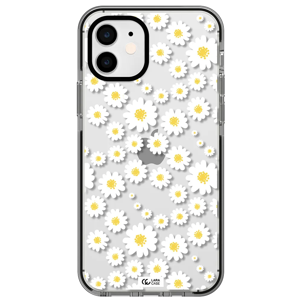 Papatia Pattern Apple iPhone 11 impact black border Case