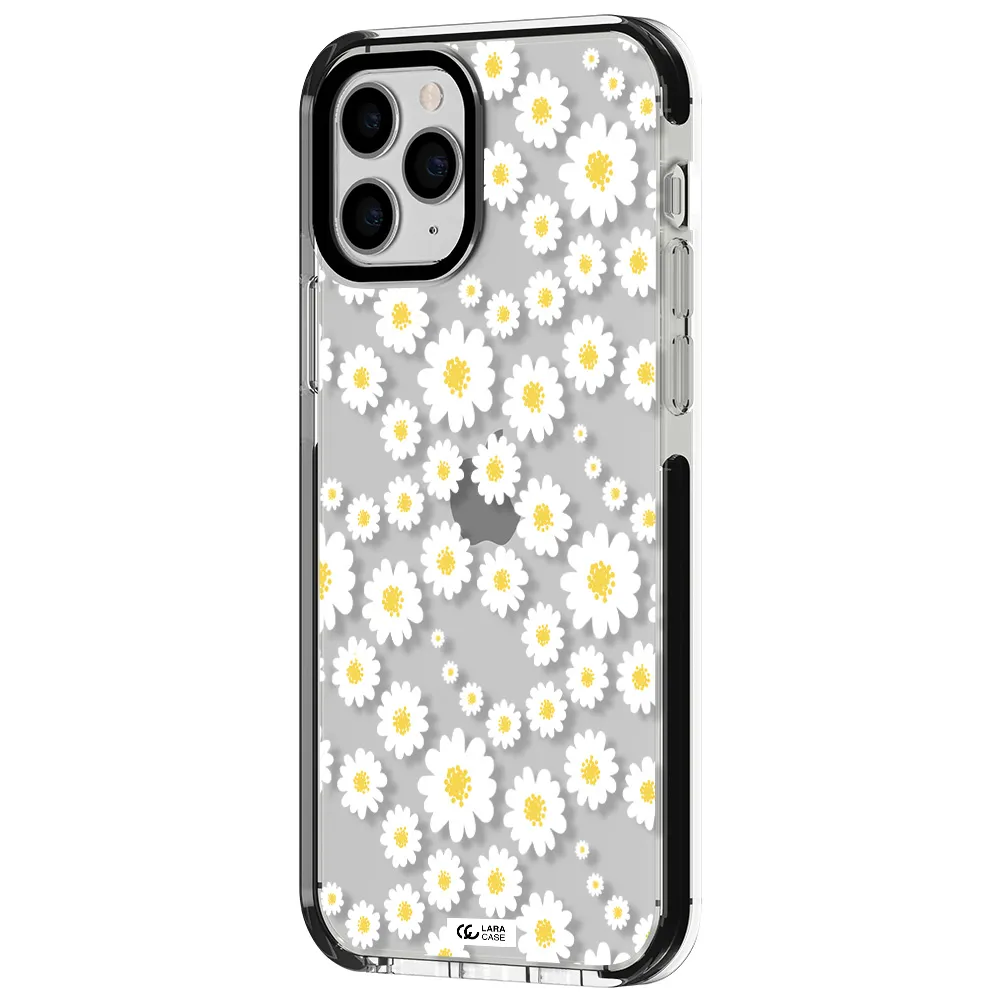 Papatia Pattern Apple iPhone 11 pro impact black border Case