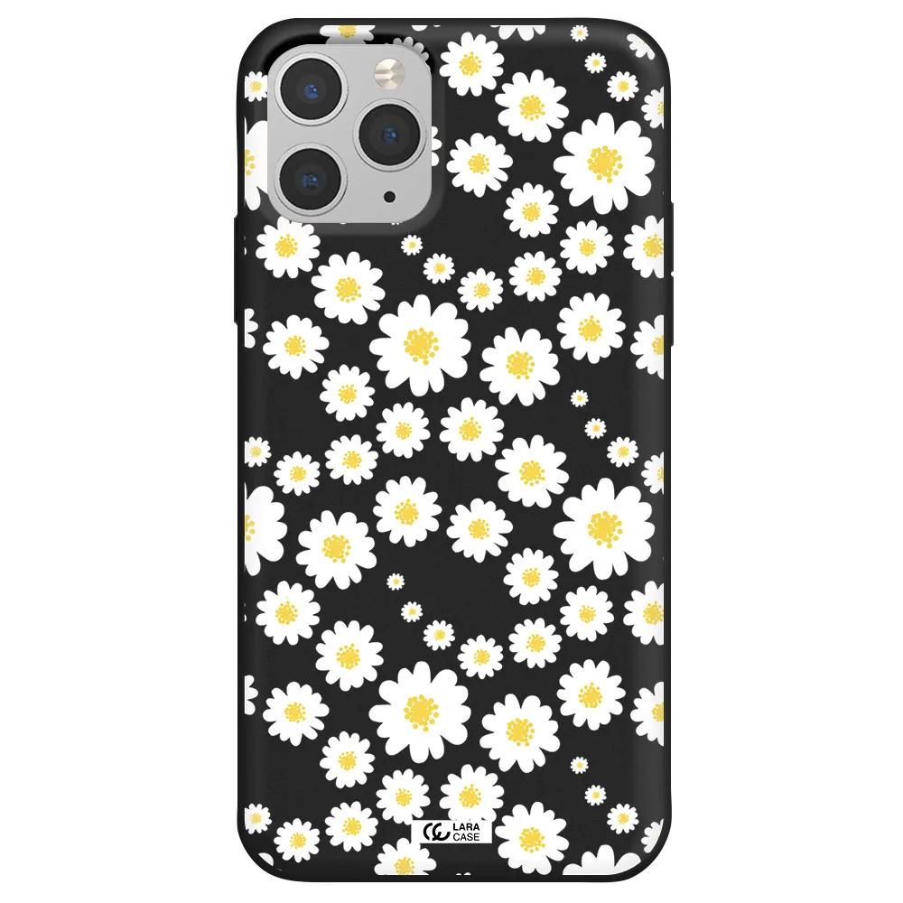 Papatia Pattern Apple iPhone 11 pro max Silicone black Case