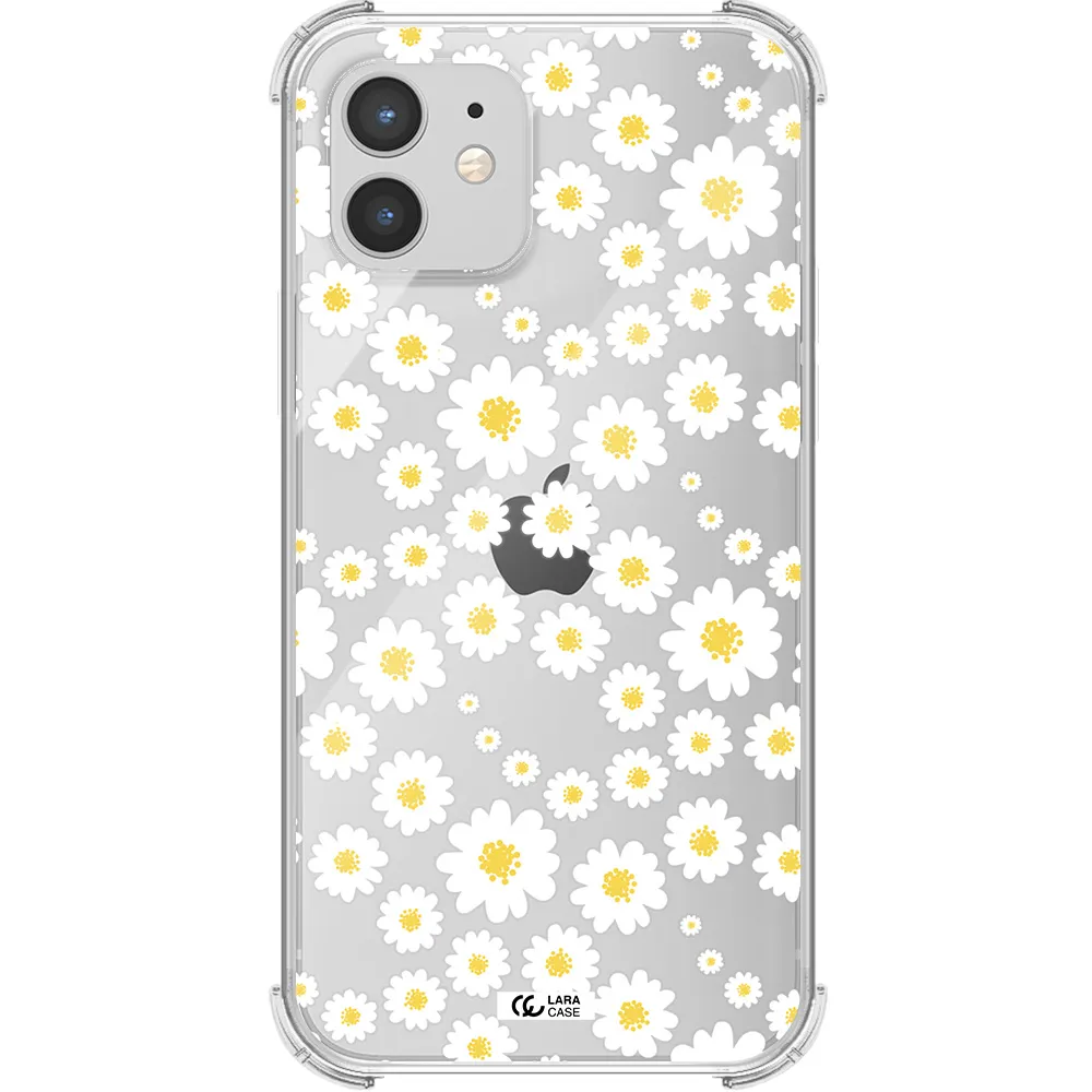 Papatia Pattern Apple iPhone 12 Clear PC Case