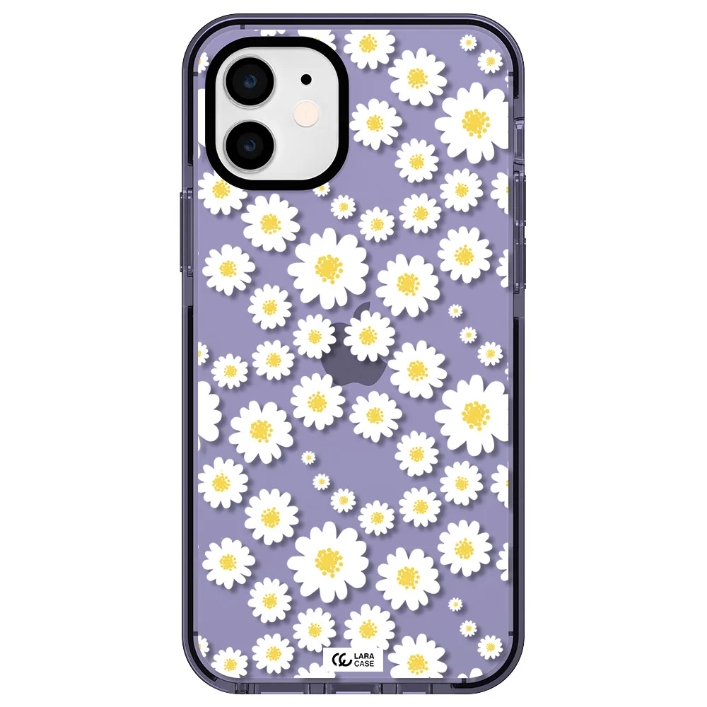Papatia Pattern Apple iPhone 12 impact Lilac Case
