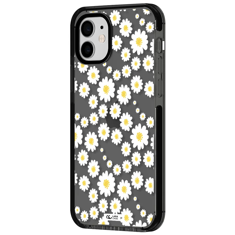 Papatia Pattern Apple iPhone 12 impact Smoke Black Case