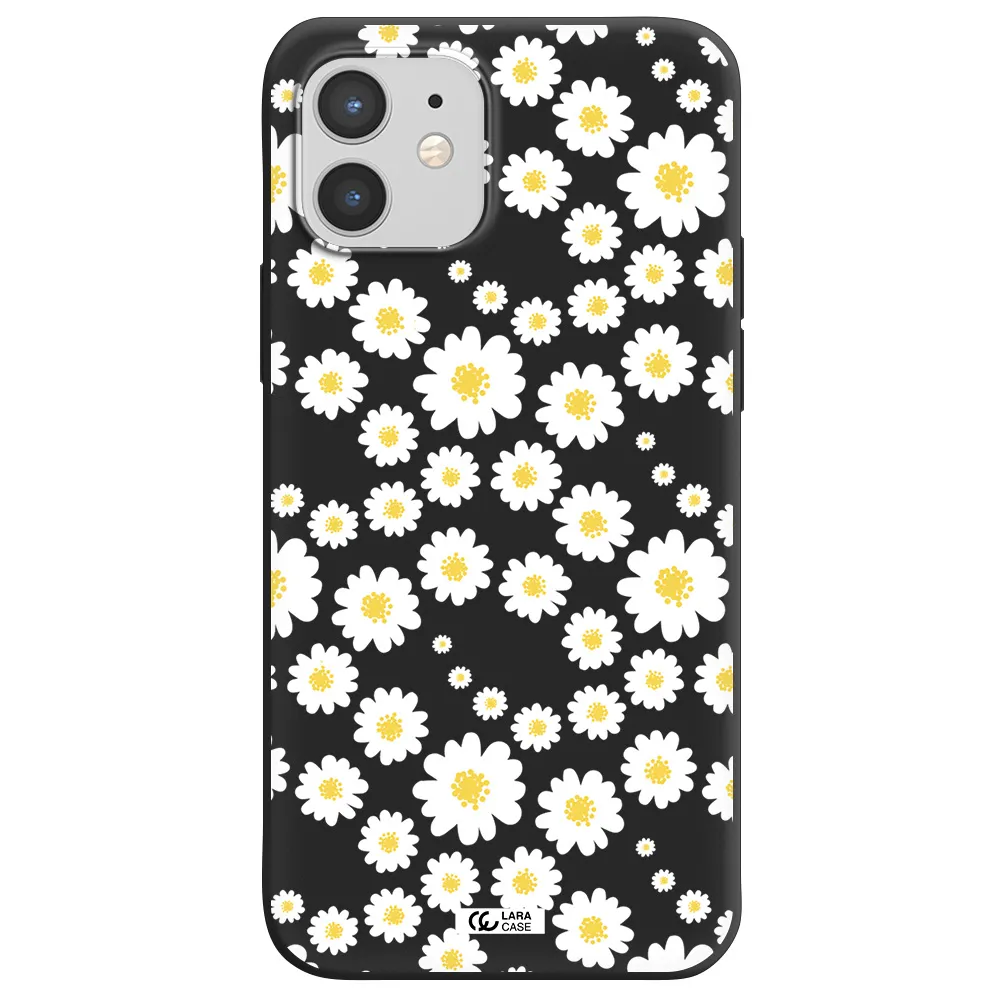 Papatia Pattern Apple iPhone 12 mini Silicone black Case