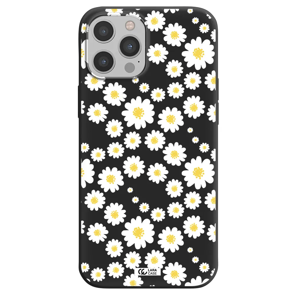 Papatia Pattern Apple iPhone 12 pro Silicone black Case