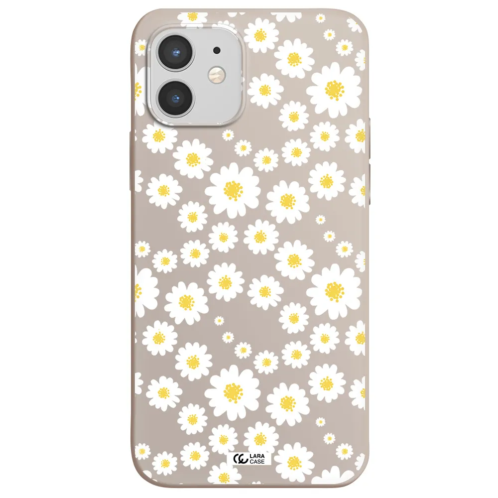 Papatia Pattern Apple iPhone 12 Silicone Stone Case