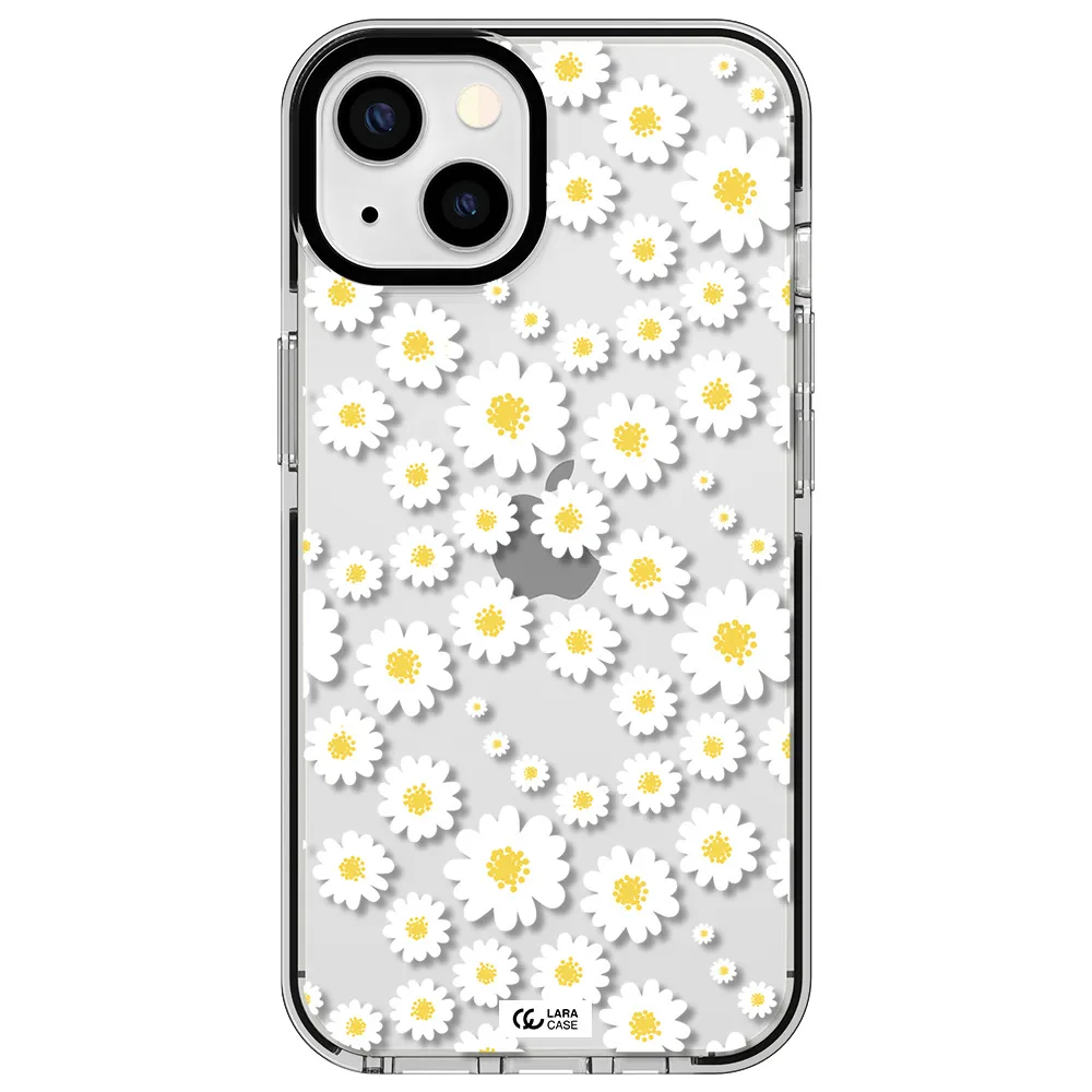 Papatia Pattern Apple iPhone 13 impact black border Case