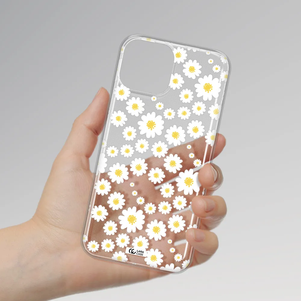 Papatia Pattern Apple iPhone 13 mini Clear TPU Case