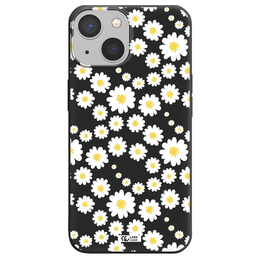 Papatia Pattern Apple iPhone 13 mini Silicone black Case