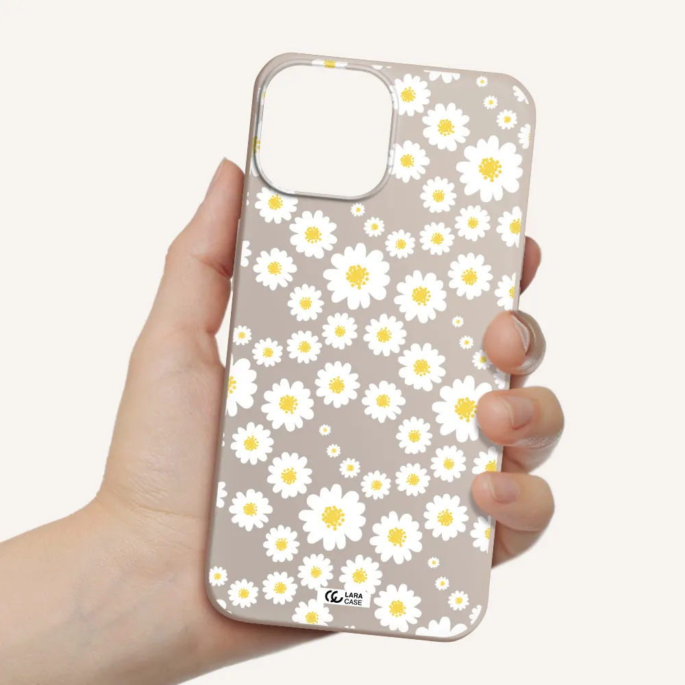 Papatia Pattern Apple iPhone 13 mini Silicone Stone Case