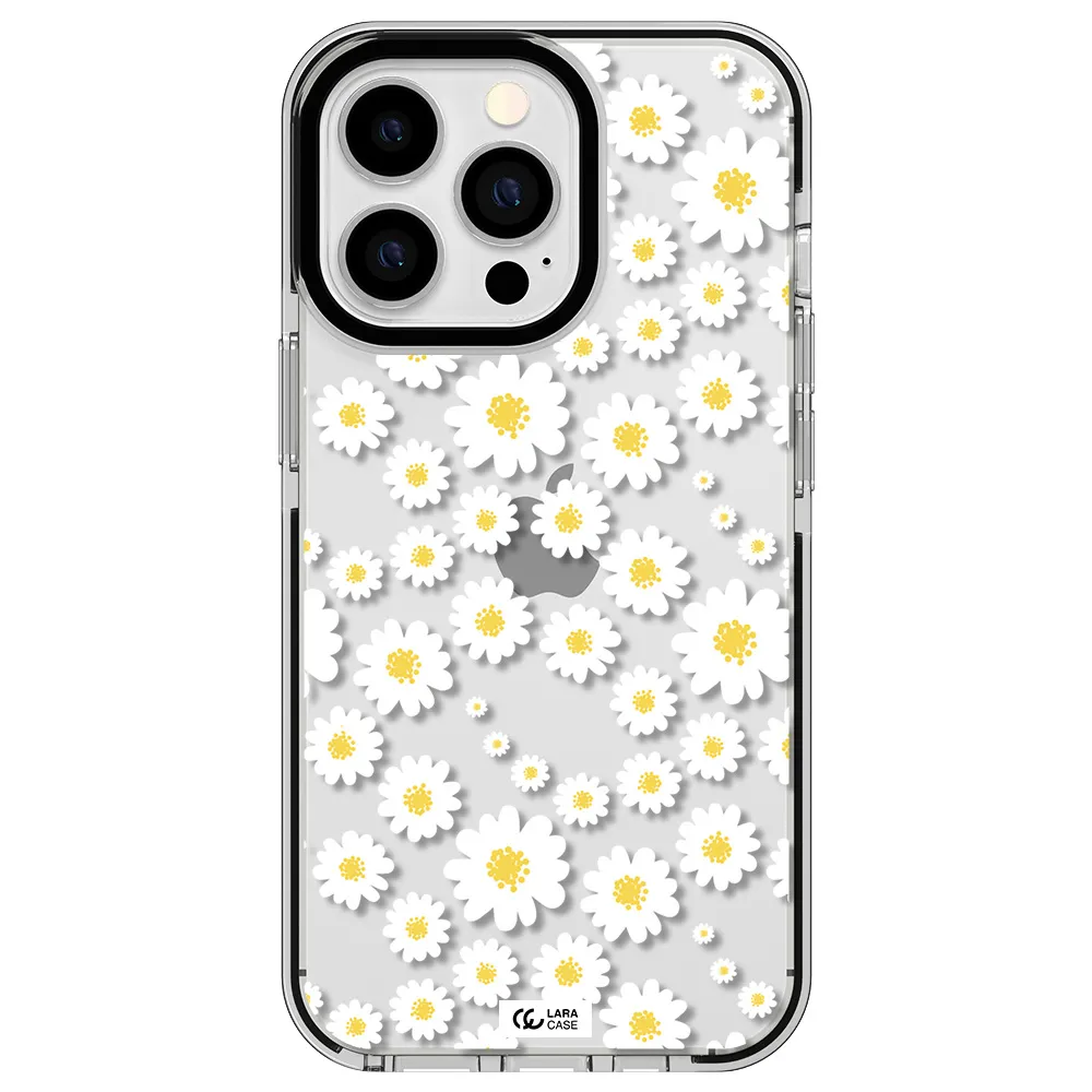 Papatia Pattern Apple iPhone 13 Pro impact black border Case