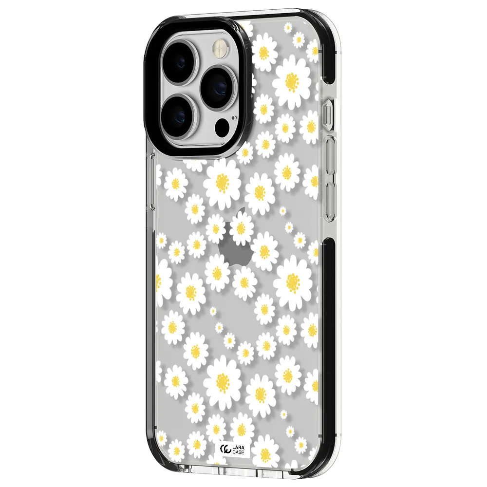 Papatia Pattern Apple iPhone 13 Pro impact black border Case