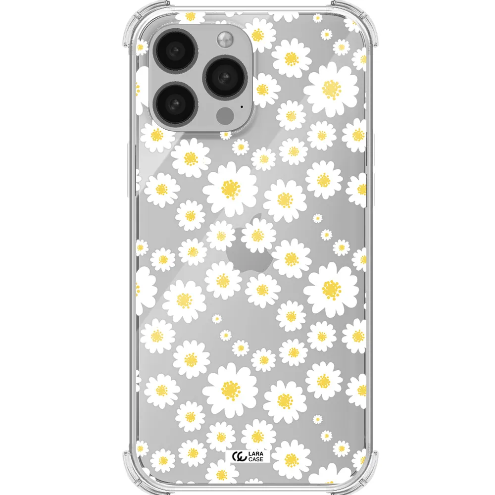 Papatia Pattern Apple iPhone 13 Pro Max Clear PC Case