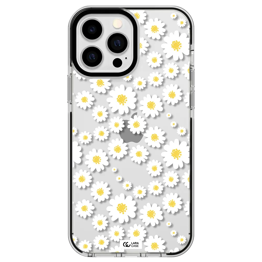 Papatia Pattern Apple iPhone 13 Pro Max impact black border Case