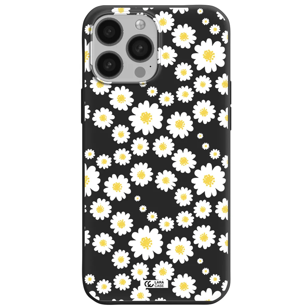 Papatia Pattern Apple iPhone 13 Pro Max Silicone black Case