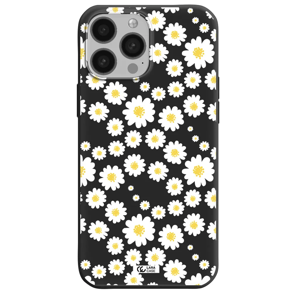 Papatia Pattern Apple iPhone 13 Pro Silicone black Case