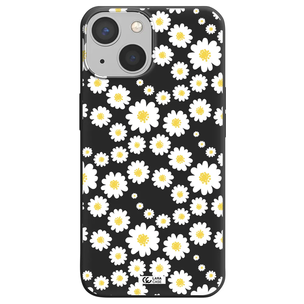 Papatia Pattern Apple iPhone 13 Silicone black Case