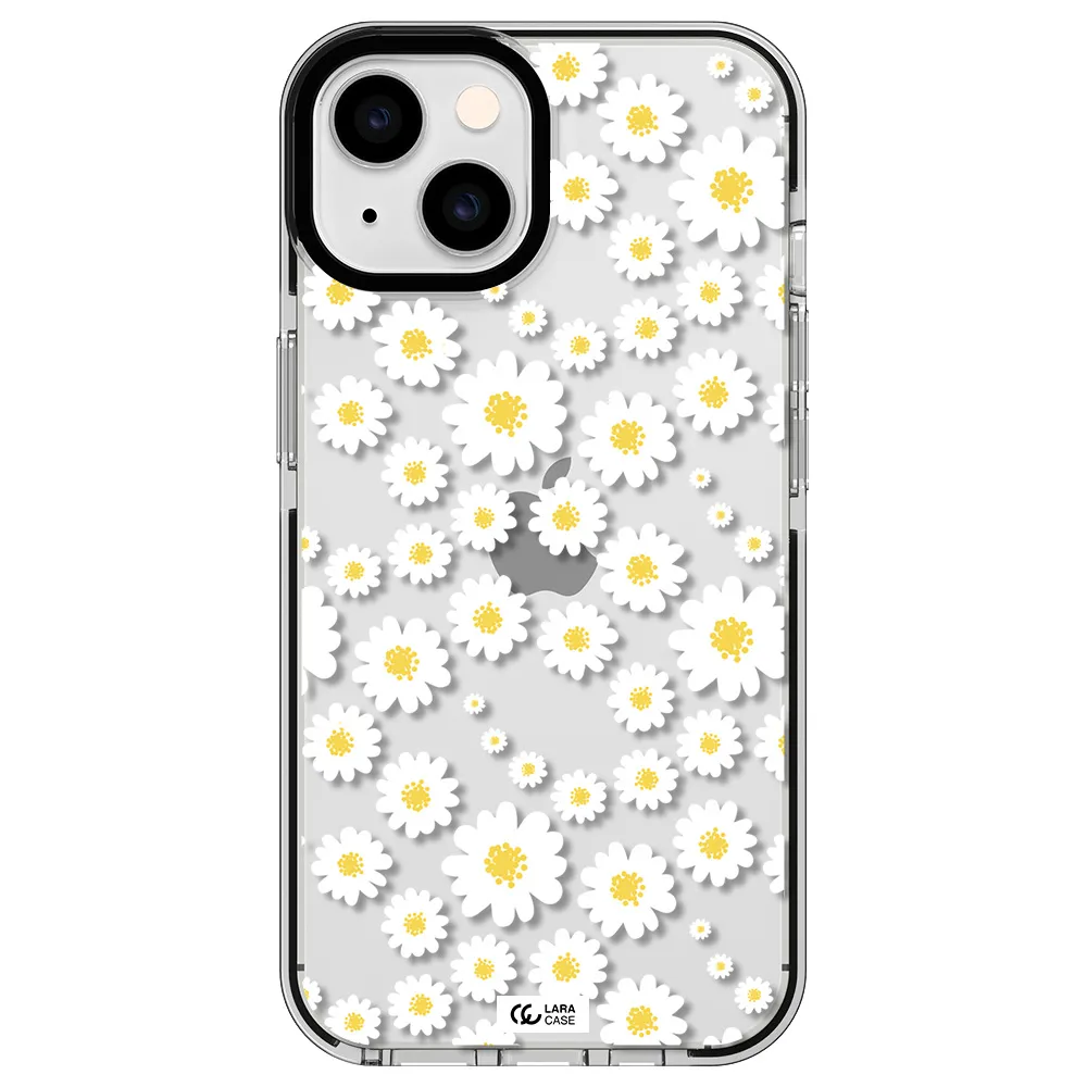 Papatia Pattern Apple iPhone 14 impact black border Case