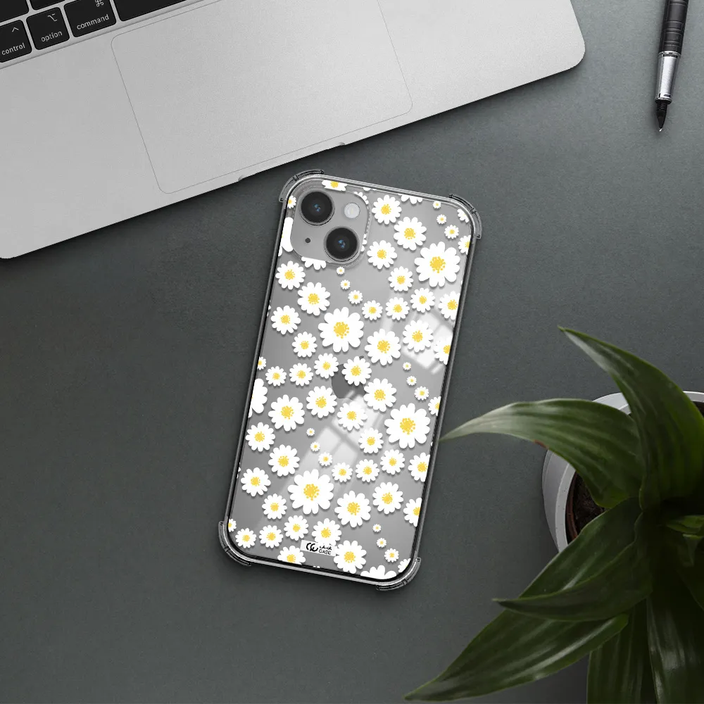 Papatia Pattern Apple iPhone 14 plus Clear PC Case