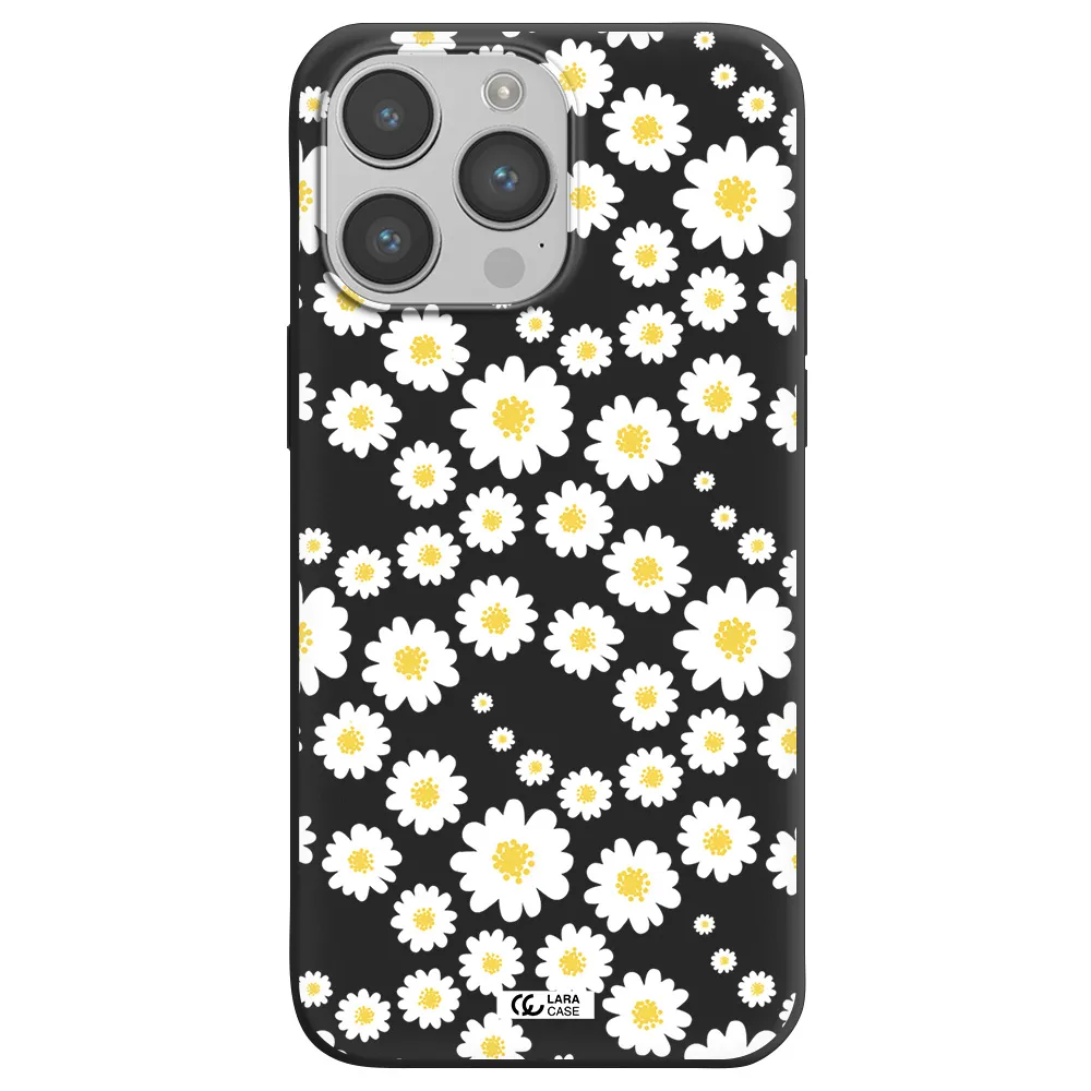 Papatia Pattern Apple iPhone 14 pro Silicone black Case