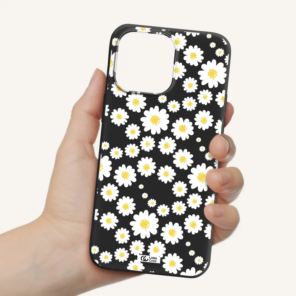 Papatia Pattern Apple iPhone 14 pro Silicone black Case