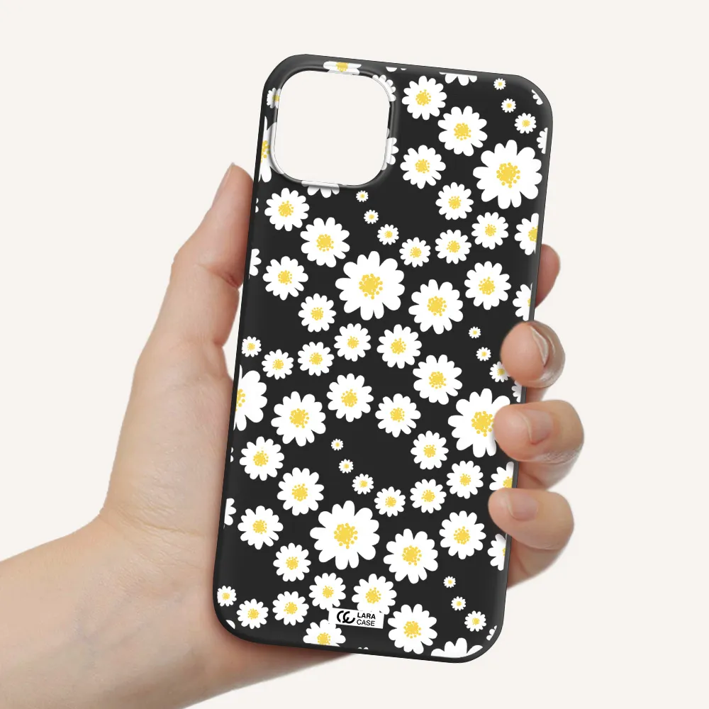 Papatia Pattern Apple iPhone 14 Silicone black Case