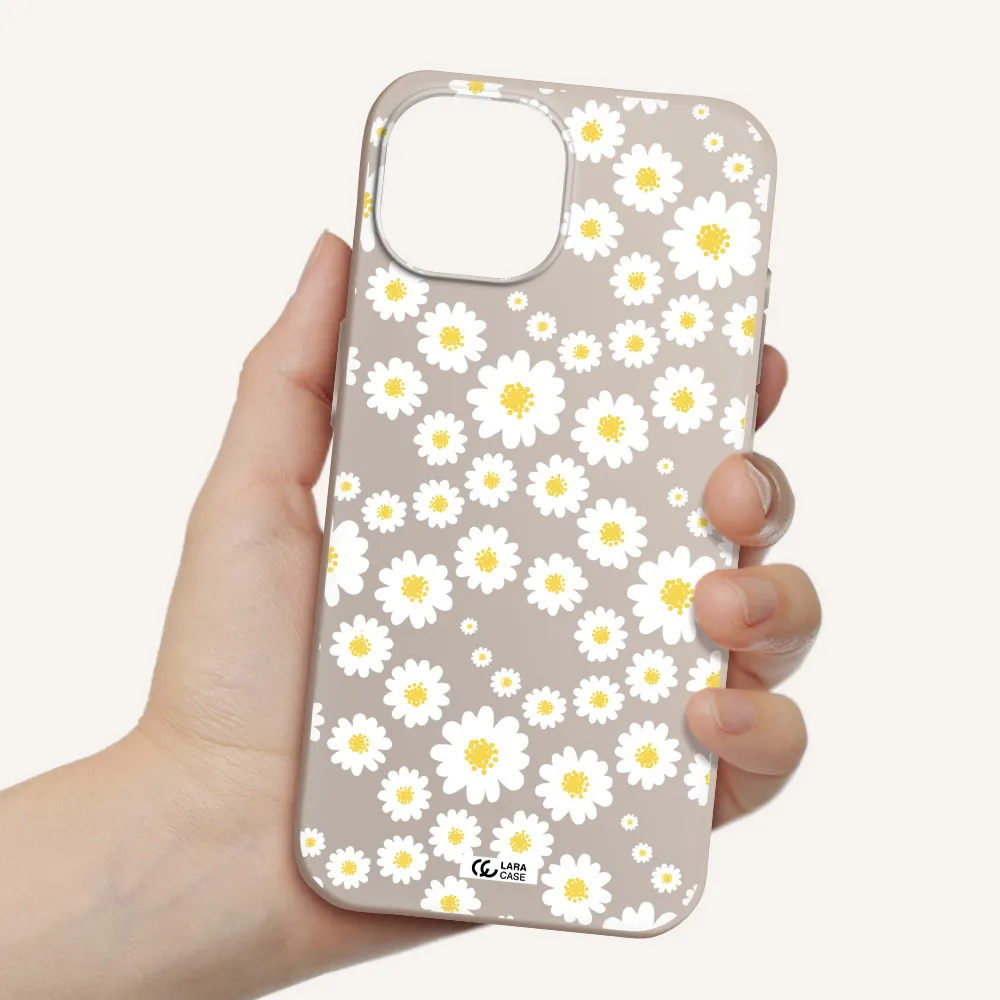 Papatia Pattern Apple iPhone 15 Silicone Stone Case