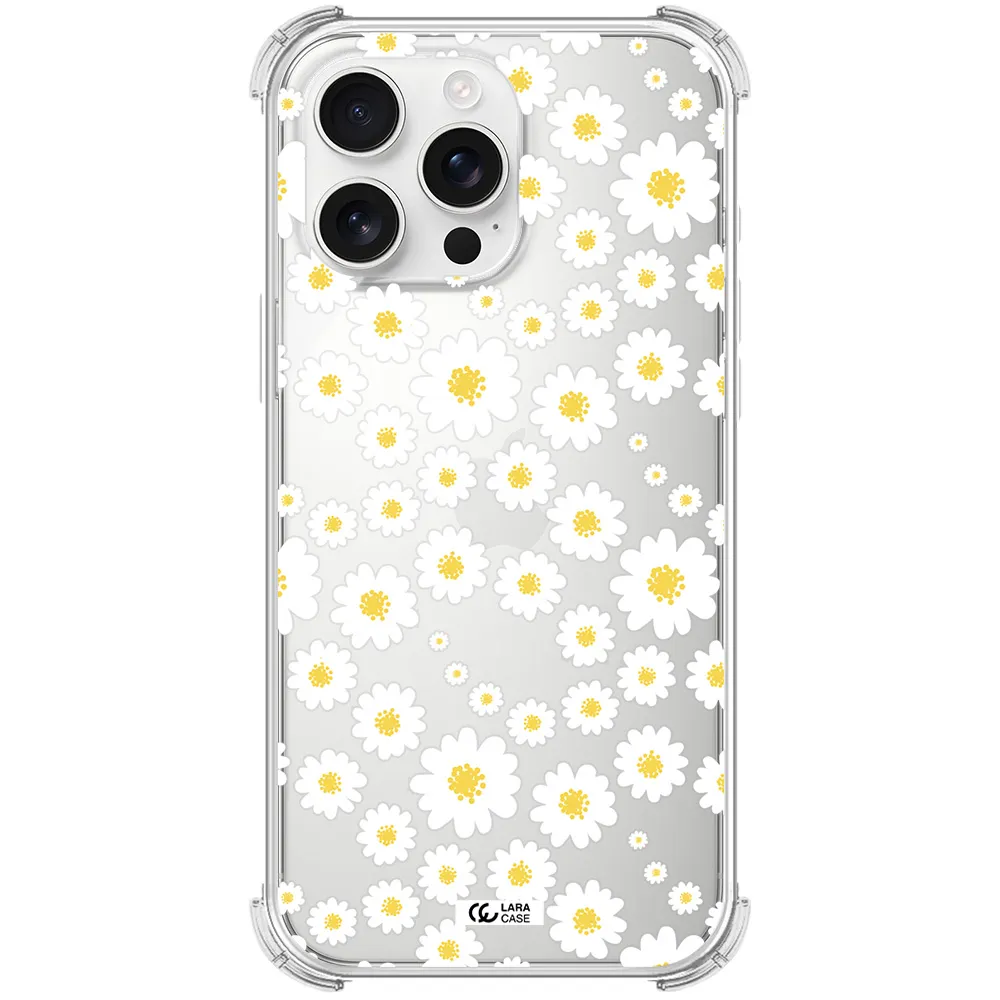 Papatia Pattern Apple Iphone 16 Pro Max Clear Pc Case