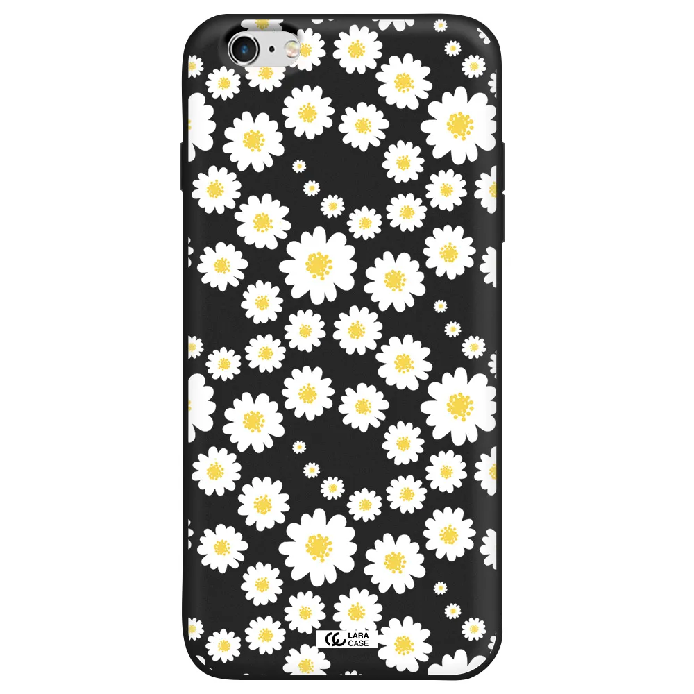 Papatia Pattern Apple iPhone 6 s plus Silicone black Case