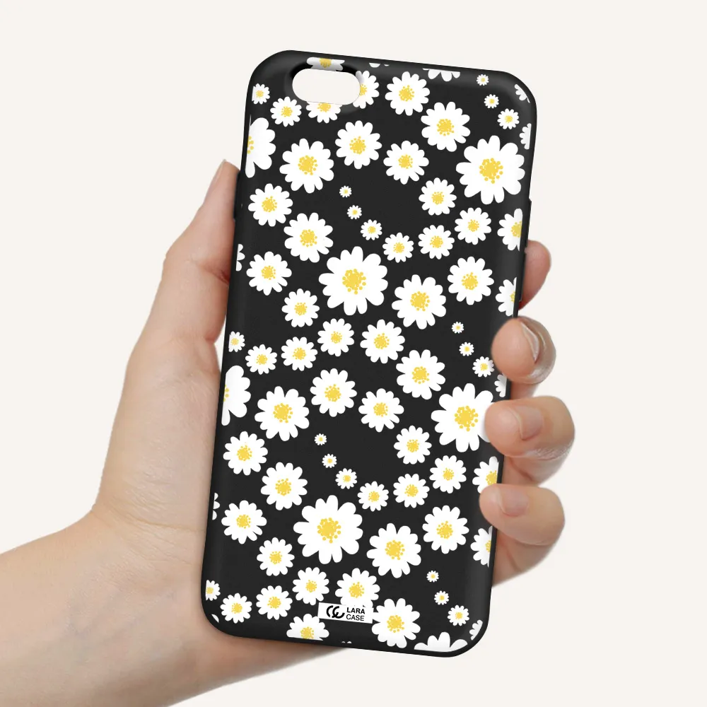 Papatia Pattern Apple iPhone 6 Silicone black Case