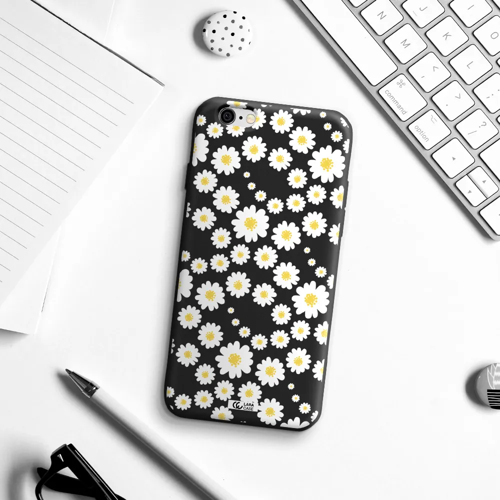 Papatia Pattern Apple iPhone 6 Silicone black Case