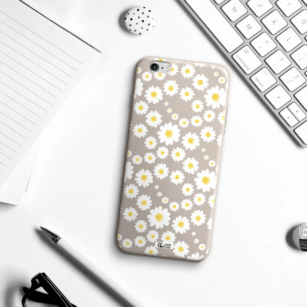 Papatia Pattern Apple iPhone 6S Silicone Stone Case