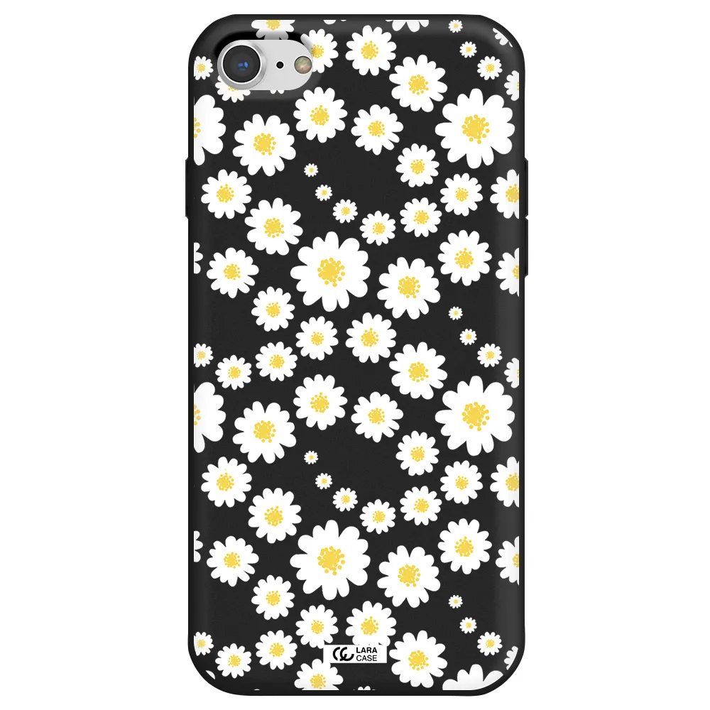 Papatia Pattern Apple iPhone 7 Silicone black Case