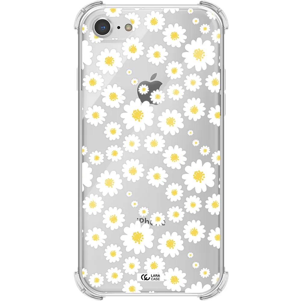 Papatia Pattern Apple iPhone 8 Clear PC Case